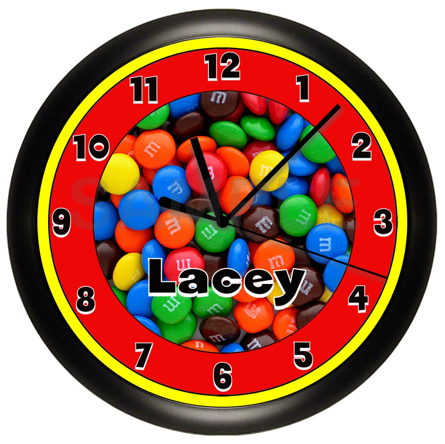M & M's Candy Wall Clock