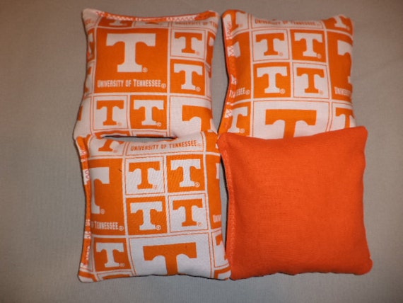 Cornhole bags Tennessee Volunteers corn hole bean bags Vols 4