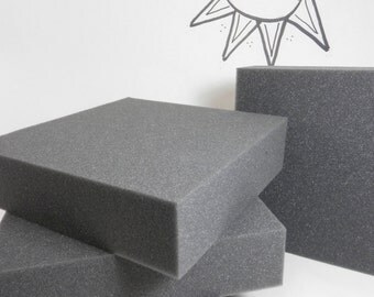 Needle felting foam block, 2 sizes to choose from, 8 x 10 x 2 or 10 x 12 x 2, felting foam pad, base for needle felting use with wool roving