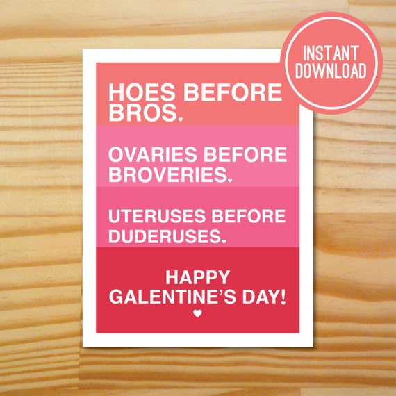printable geeky valentine galentine's day printable parks and recreation