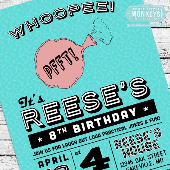 April Fools Day Party Invitations 6