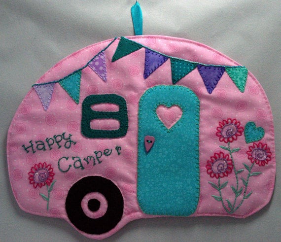 Happy Camper 25 Mug Rug