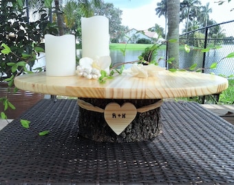 Wood Cake Stand Wood Cake Stand