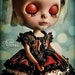 TENDER Is The NIGHT Victorian Romantic Bohemian Ooak Dress For BLYTHE By Odd Princess Atelier, Vintage Style, Hand Stitched, Special Dress