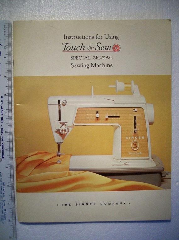 Items Similar To Singer Touch And Sew Manual Model 603 19 99 By Singer Spiral Bound Scanned Copy