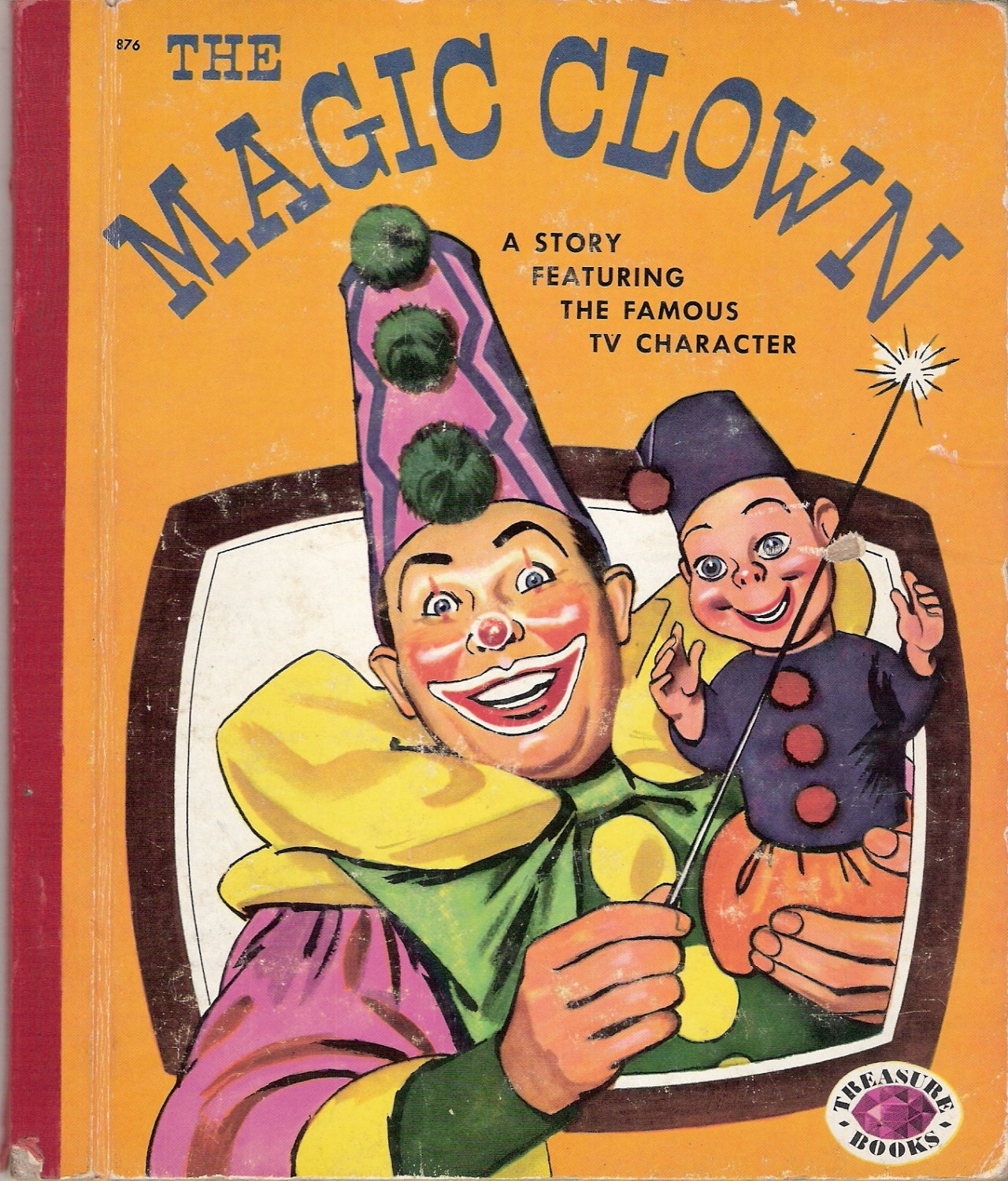 The Magic Clown Vintage Treasure Books by Felix Sutton