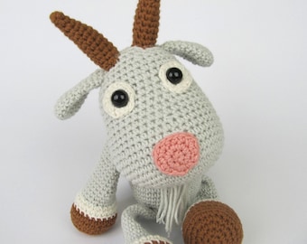 Goat Lisa - Amigurumi Crochet Pattern / PDF e-Book / Stuffed Animal Tutorial