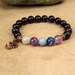 Meditation Bracelet - Relax Calm Soothe - Moonstone, Amethyst, Angelite, Sodalite, Fluorite - Reiki Infused Energy Jewelry