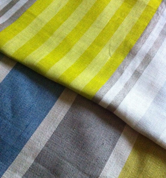 Items similar to Designer Fabrics Stripes, Bridgeport or Waterbury on Etsy