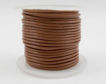 1.5mm Genuine Honey Dew Leather Cord -10 Yard Spool#125-152710
