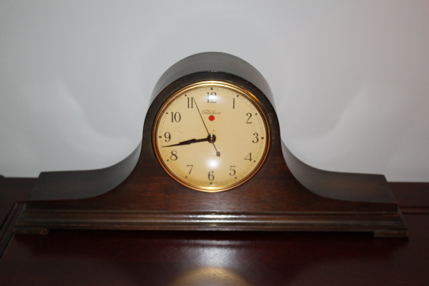 Vintage 1920s Warren Telechron Co Electric Mantel Clock