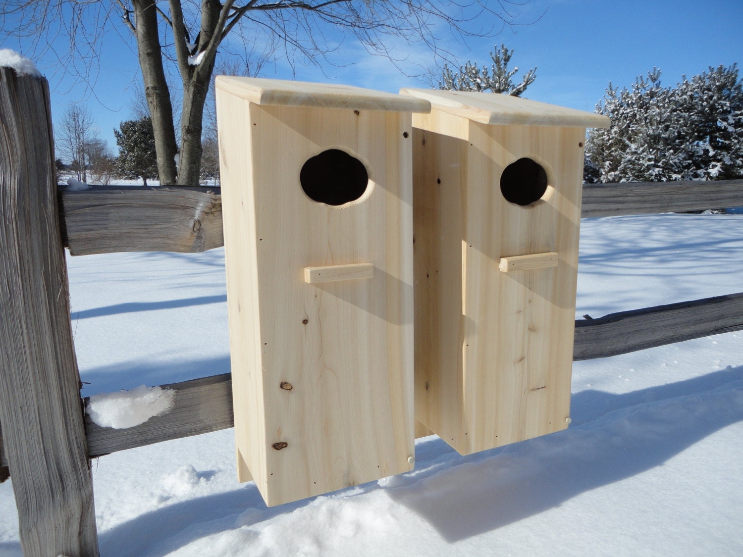 2 pack Wood duck nesting boxes