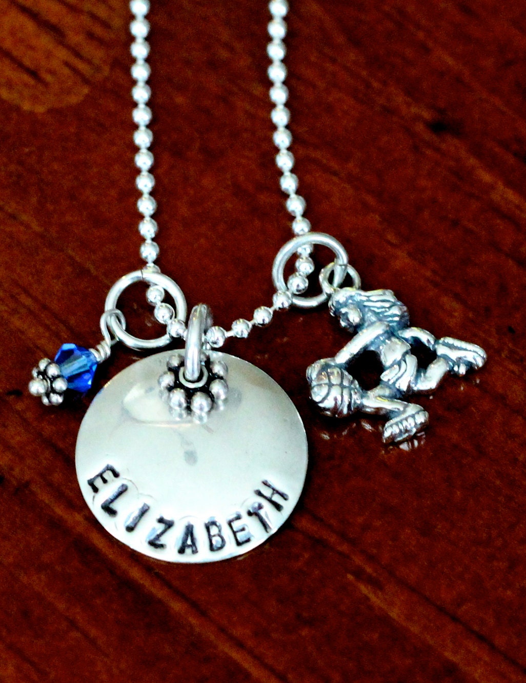 Basketball Players Necklace Basketball Jewelry Personalized