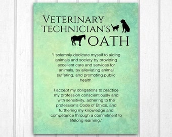 Vet Tech Oath Etsy   Il 340x270.601612102 O4ld 