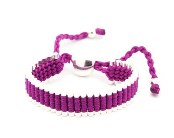 Link Friendship Bracelet - Purple Color - (One Direction)