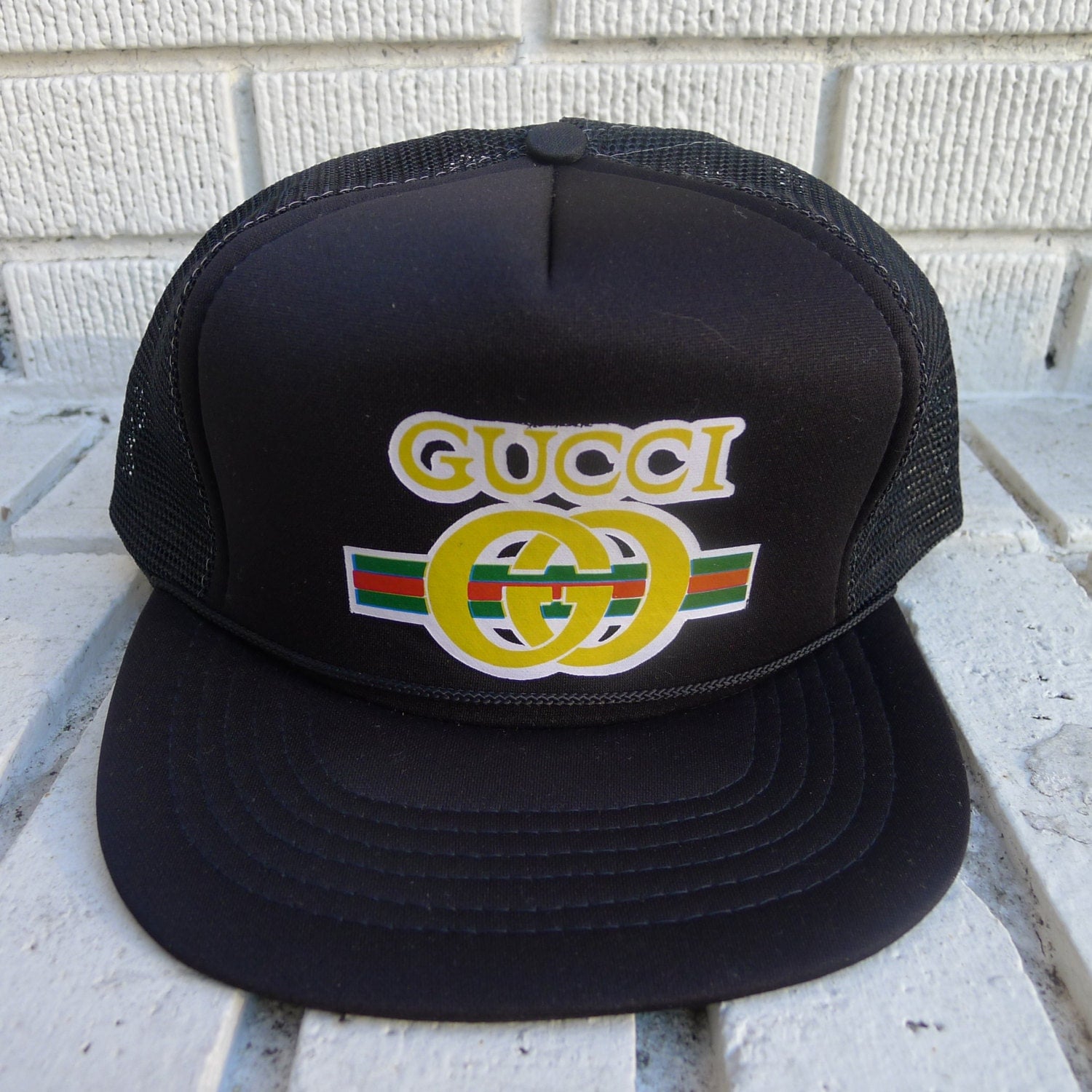 gucci trucker hat