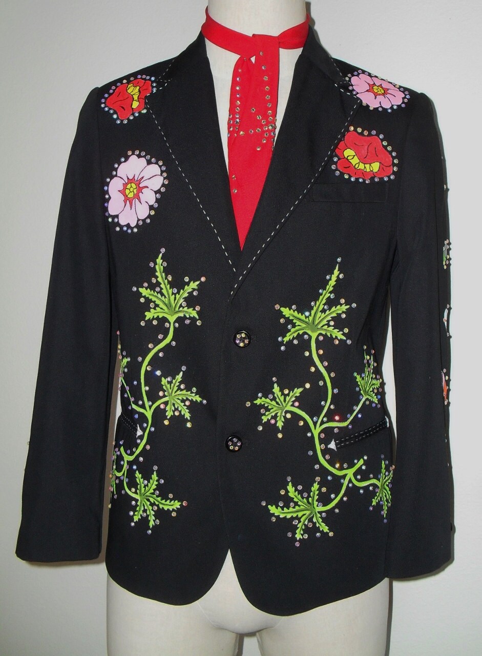 Gram Parsons' 'Gilded Palace of Sin' Nudie Suit by nudiegirl777