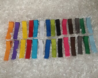 New -50 Partially lined Alligator Clips