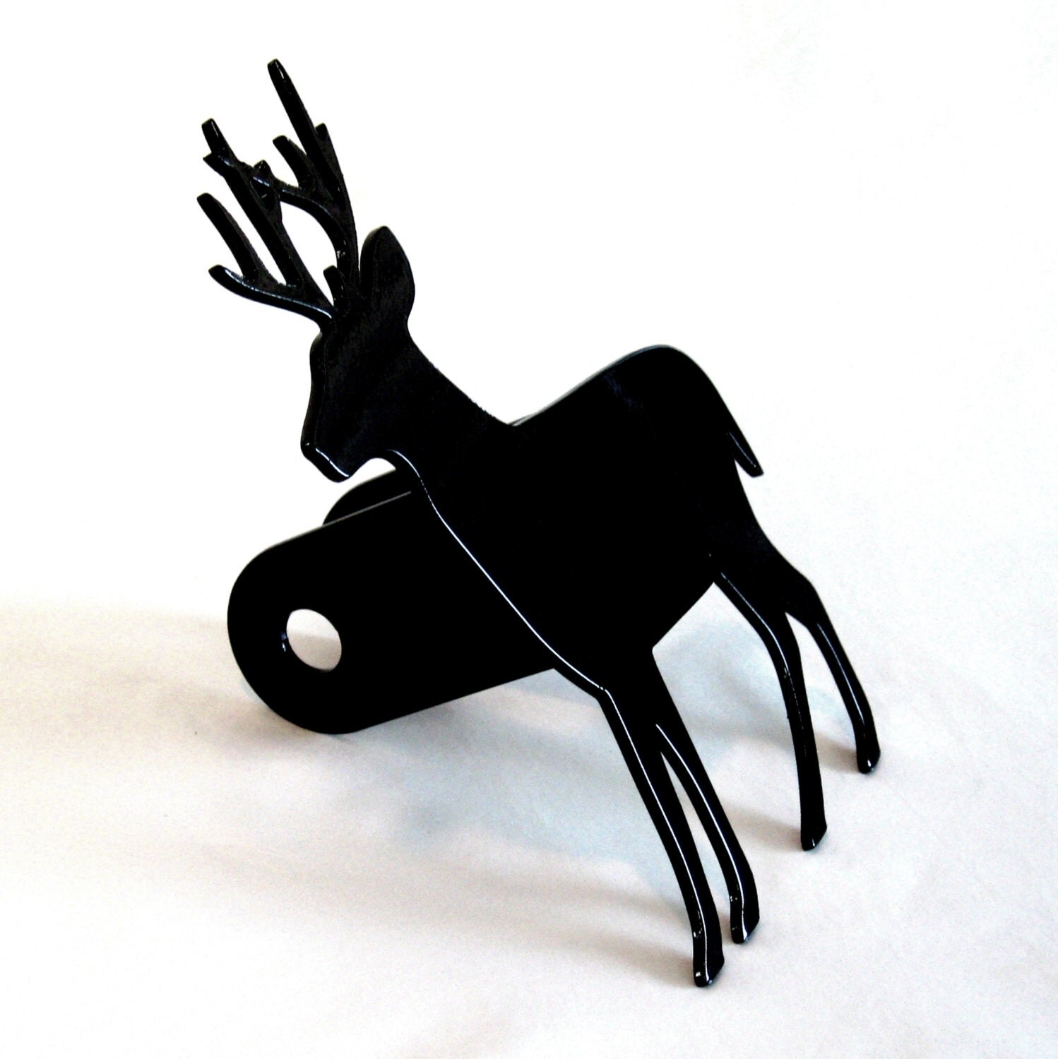 Deer Hitch Cover Trailer Receiver Painted Handmade Custom