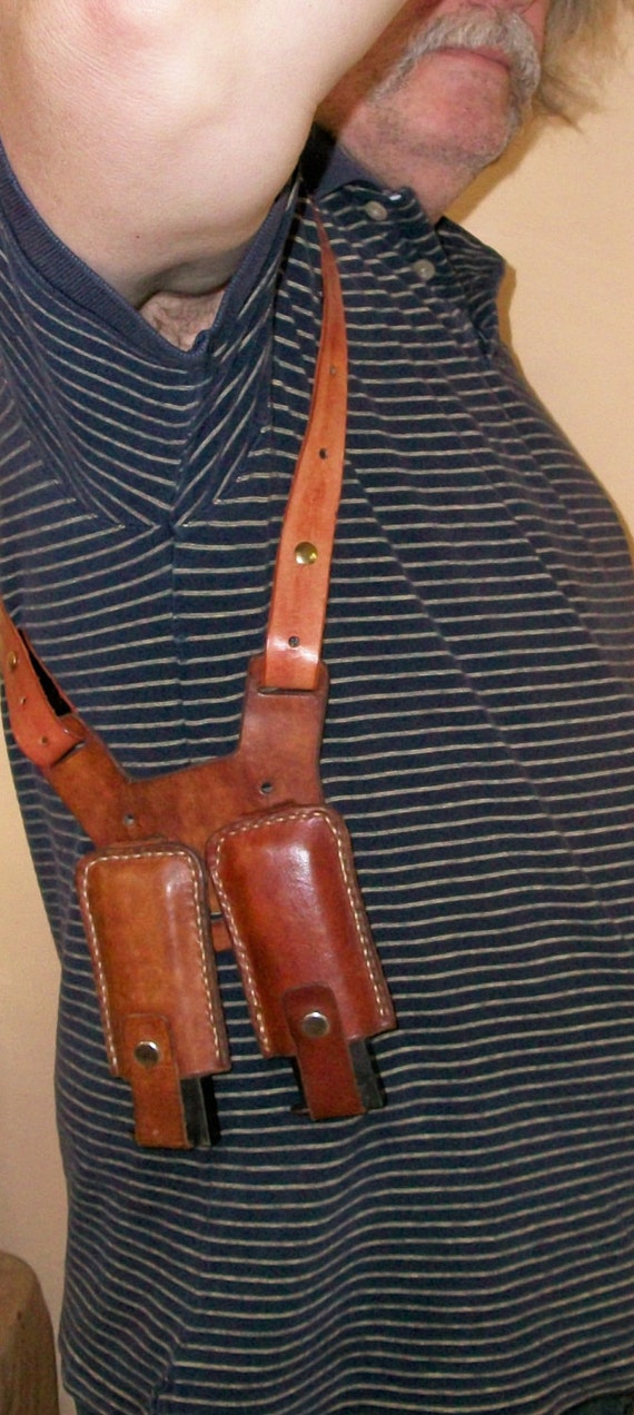 DKM Leathers Swivel Shoulder Holster System