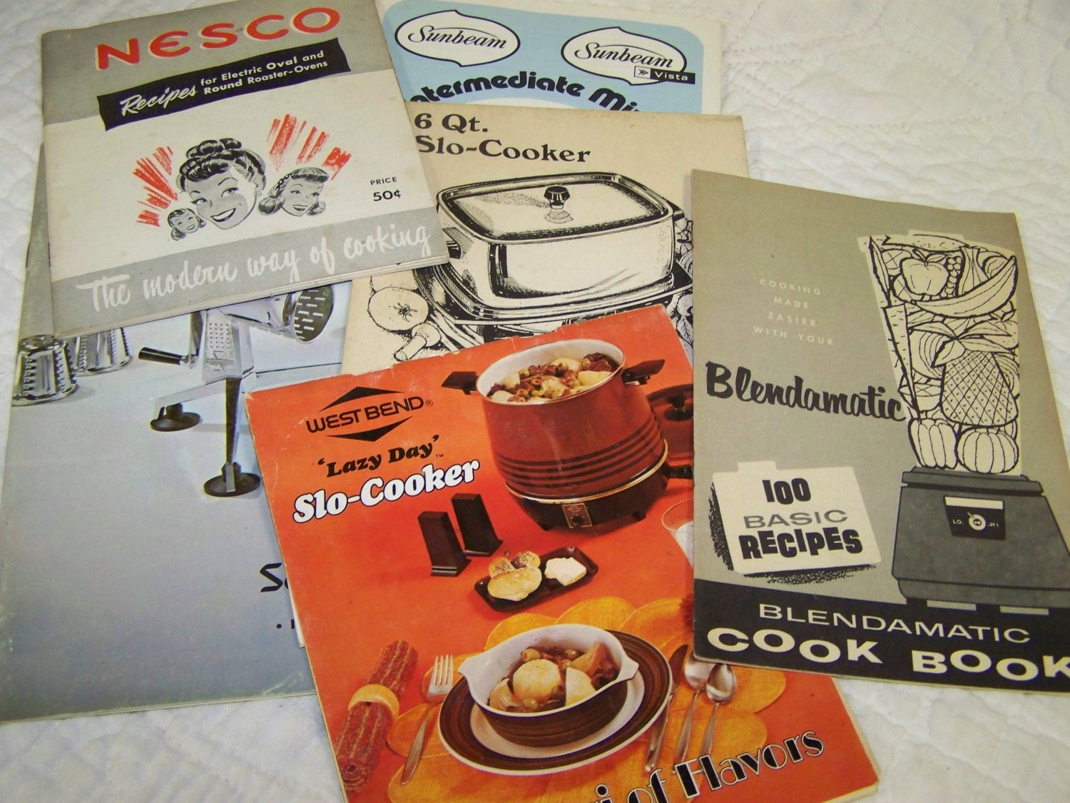 Vintage Appliance Manuals