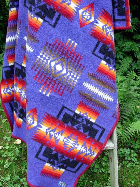 VinTage 1980's Pendleton Chief Joseph Blanket by FleaMarketPicker
