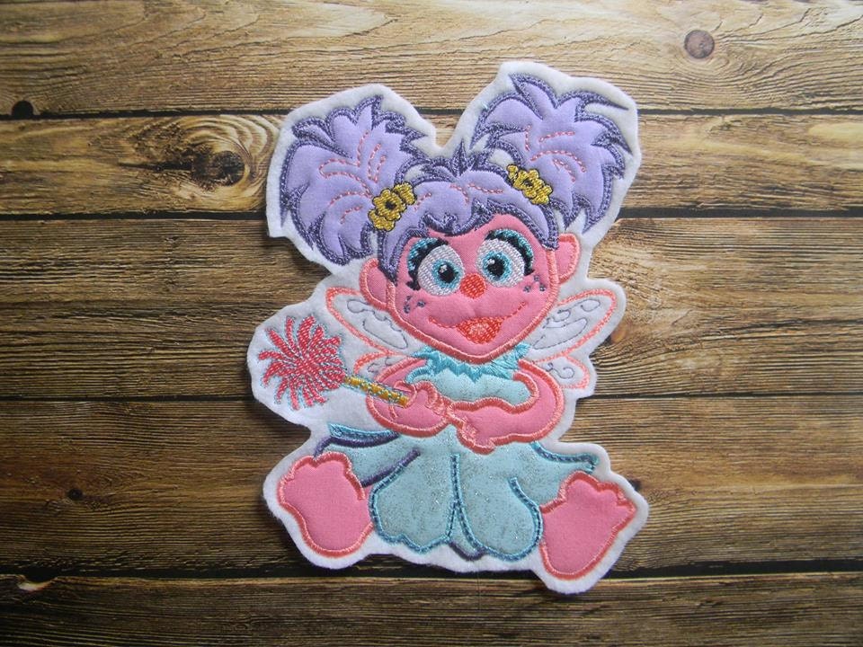 Abby Cadabby Fairy Iron On Applique Sesame Street