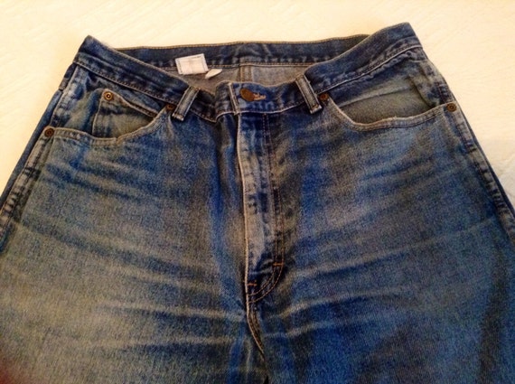 80s Calvin Klein Men Jeans // Distressed vintage designer