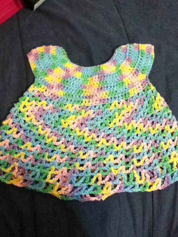 Crochet Easter Dress