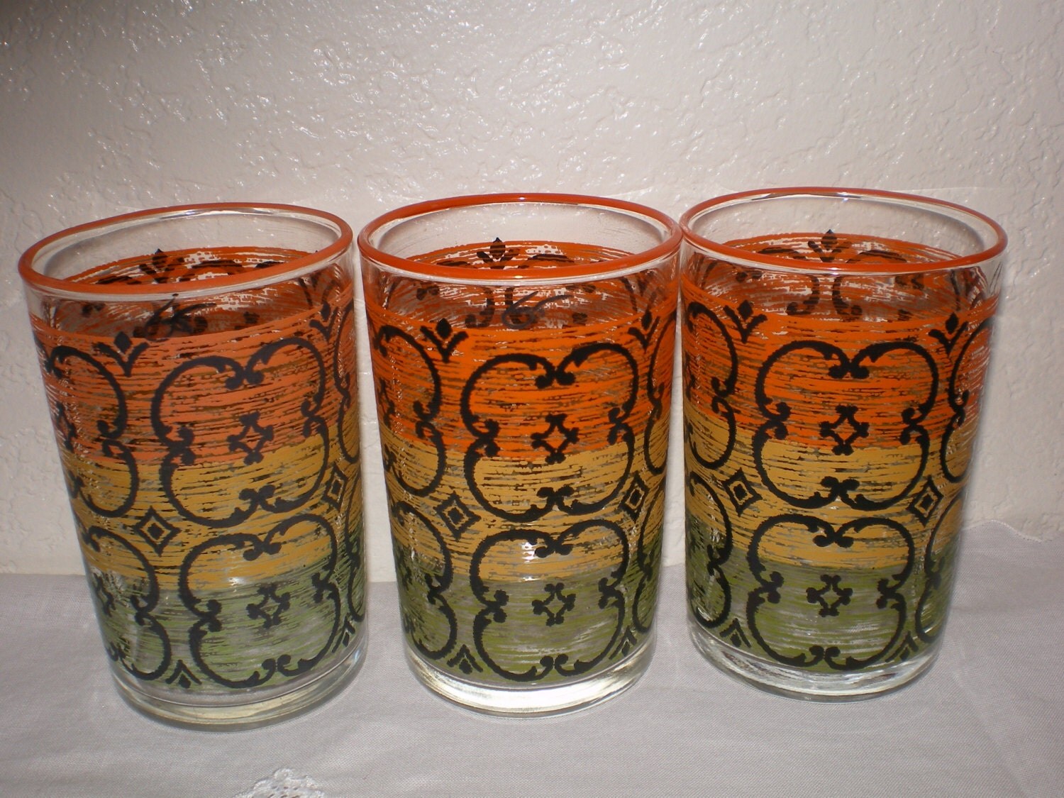 Vintage Libbey Drinking Glasses Glassware by