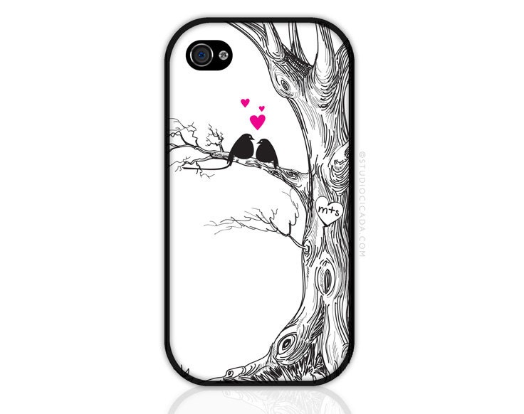 PERSONALIZED Sweet iPhone Case Black and White by StudioCicada