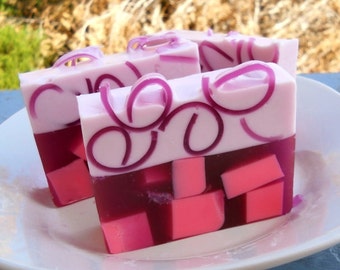 Sweet Pea Soap, Homemade soap, glycerin soap, Vegan Soap, Homemade Soaps, Soap Bars