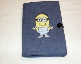 Minion tablet cover/case for the Kindle Paperwhite and Paperwhite 3G, Kindle 4, Kindle Touch and the little NOOK measuring 6.5"X5"