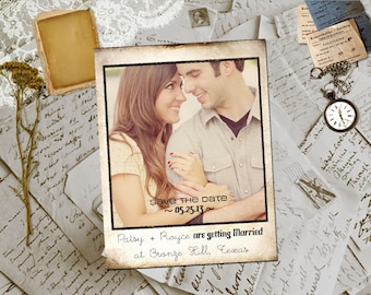 Wedding Save The Date Magnets - BronzeHill Photo Personalized 4.25"x5.5"