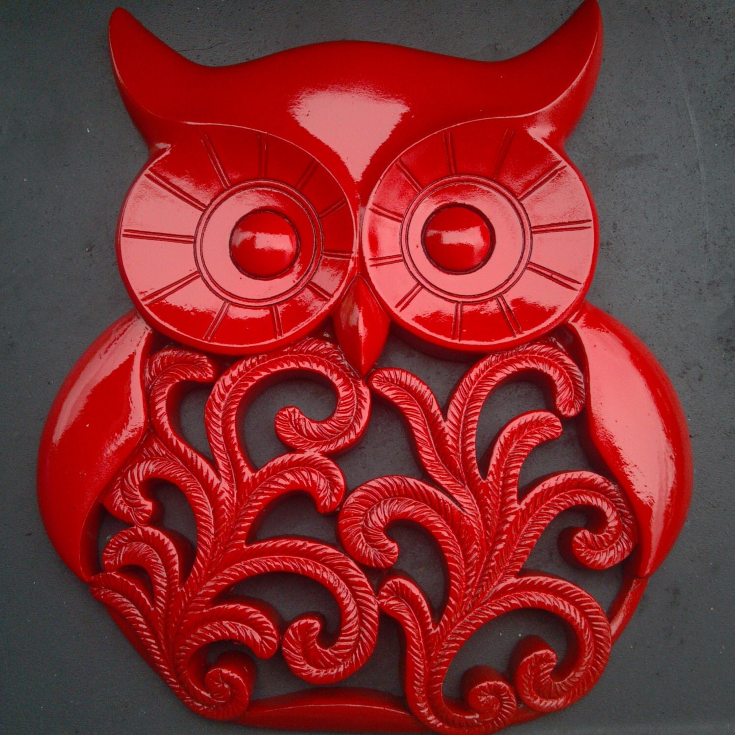 Owl wall decor Custom Color Owl Wall Decor by SurfandSunBoutique