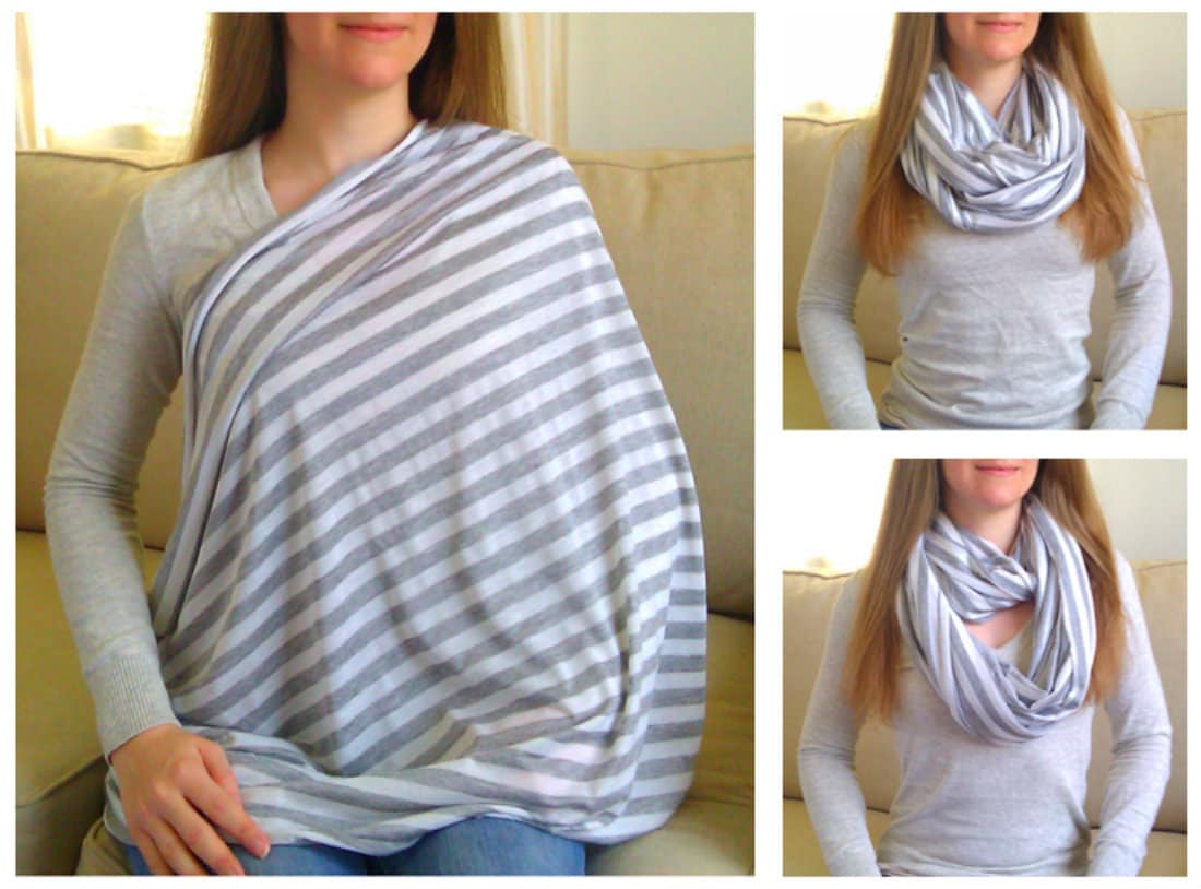 Nursing Scarf / Infinity Scarf / Nursing Cover / Breastfeeding