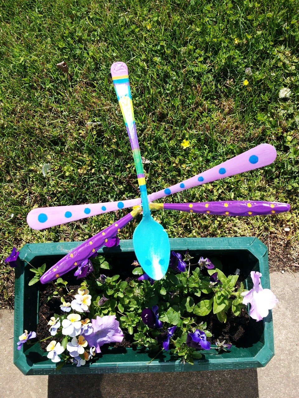 Dragonfly Yard Ornament