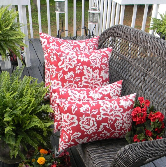 Items similar to Set of 4 Pillow Covers Indoor / Outdoor 20" Square