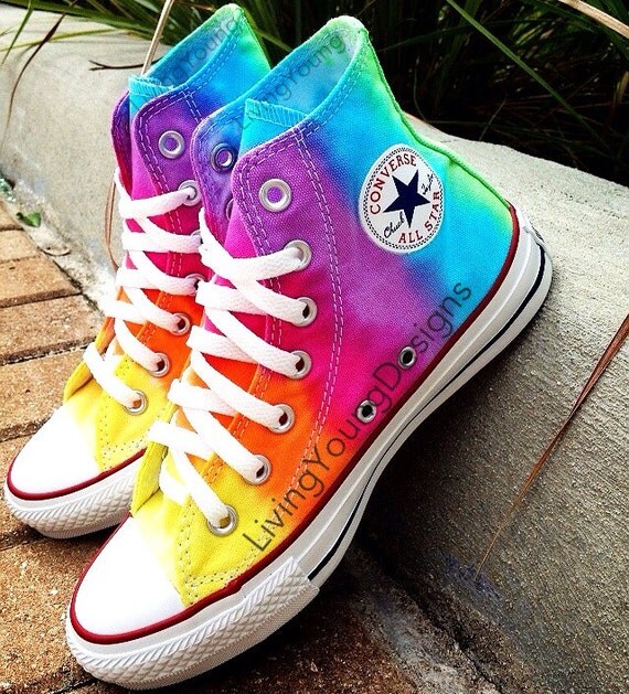 rainbow converse women's