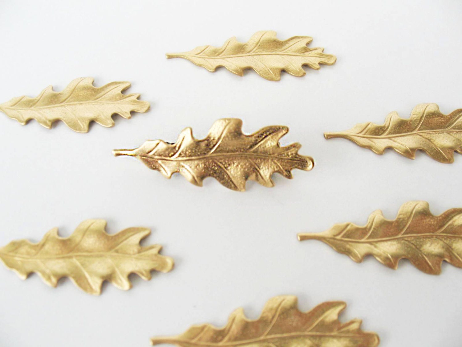 Gold oak leaf brooch Gold oak leaf pin Leaves by 53Countesses
