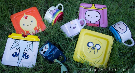 Adventure Time Finn Jake Flame Princess Marceline Ice King