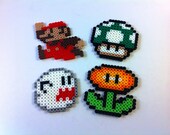 Super Mario Perler Characters - Your Choice