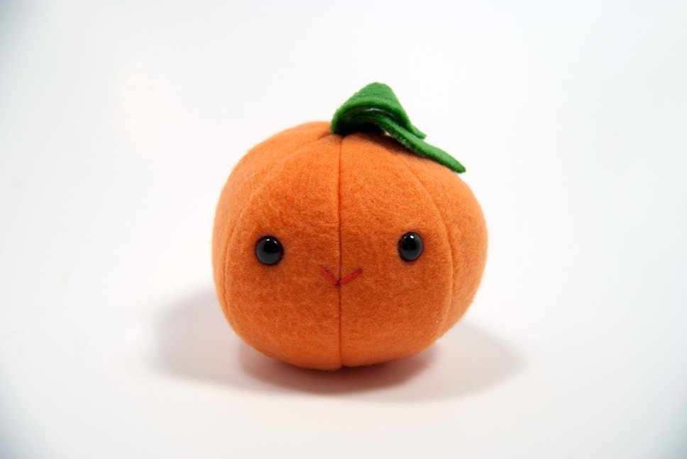 orange plush