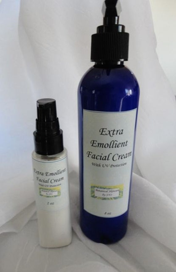 Facial Cream Extra Emollient with UV by BotanicalSkincarebyJ