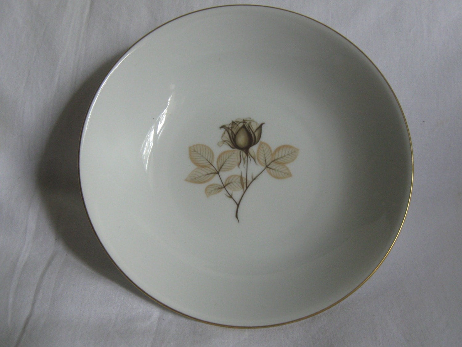 Rosenthal Germany Classic Rose. Porcelain bowl. Form 2000.