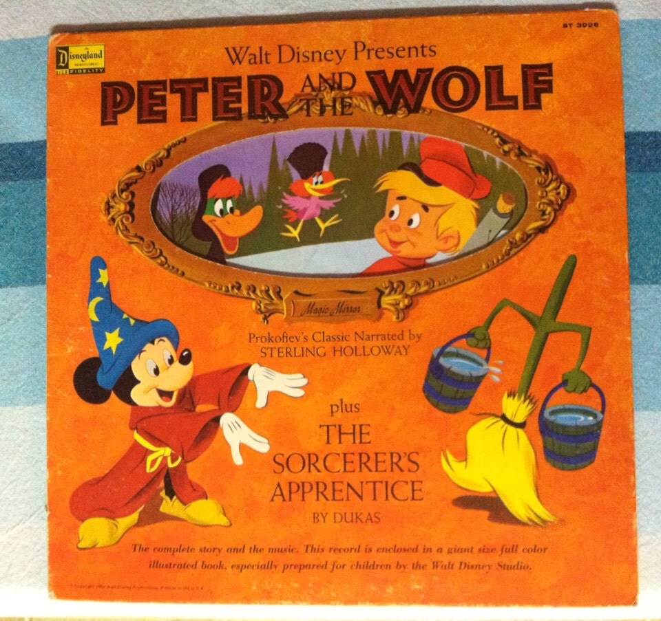 1964 Disneyland Record Peter and the Wolf / The