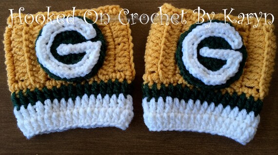 Green Bay Packers Boot Cuffs