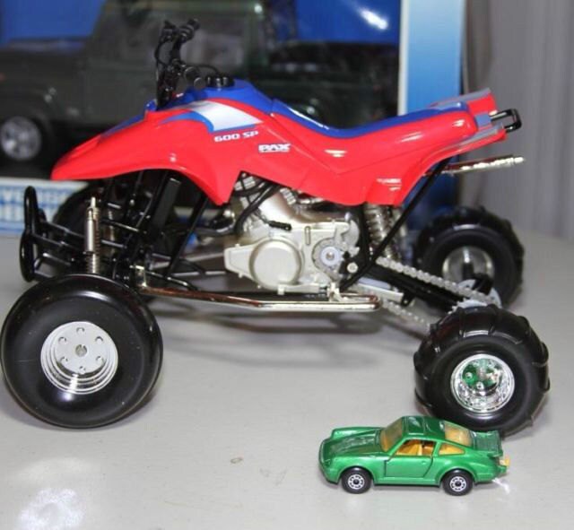 Honda 250r Quad Atv diecast toy model Big Size 16 scale 4x4