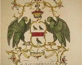 Saunderson Earl SCARBOROUGH Coat Of Arms Jacobs ENG