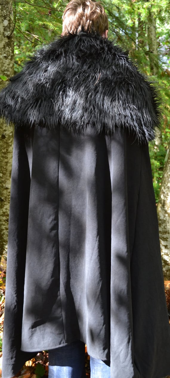 Game of Thrones Jon Snow Fur Cloak